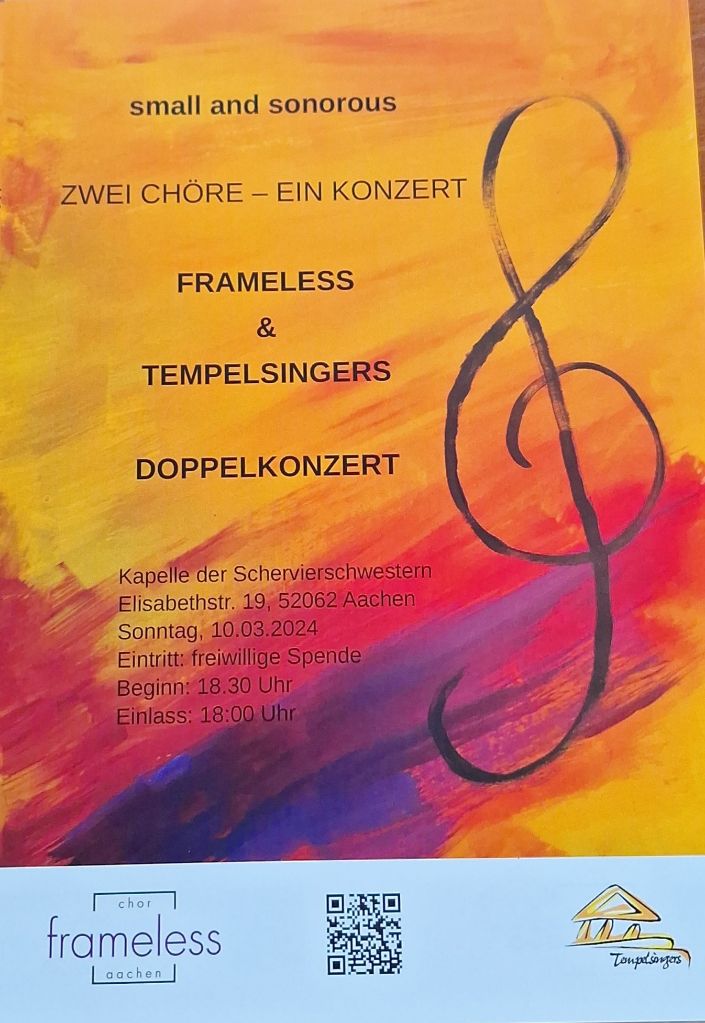 2024-03-10 Konzert Tempelsingers (c) Frameless & Tempelsingers
